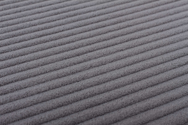 Legowisko materac dla psa Welsti ciemny szary gładki kość M 70x50 wigofil