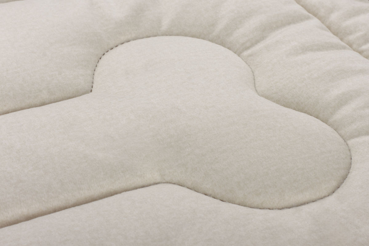 Legowisko materac dla psa Welsti ciemny szary srebrne kości i łapki L 100x70 antypoślizgowy