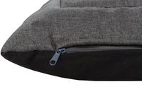 Legowisko poducha dla psa Welsti ciemny szary gładki L 100x70 antypoślizgowa