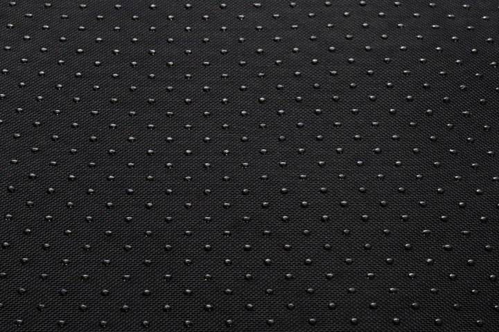 Owalne legowisko kojec dla psa Welsti ciemny szary srebrne kości i łapki M 58x47 antypoślizgowy