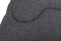 Poduszka dla psa EcoHomeGarden ciemna szara piesek z kością kodura 30x30