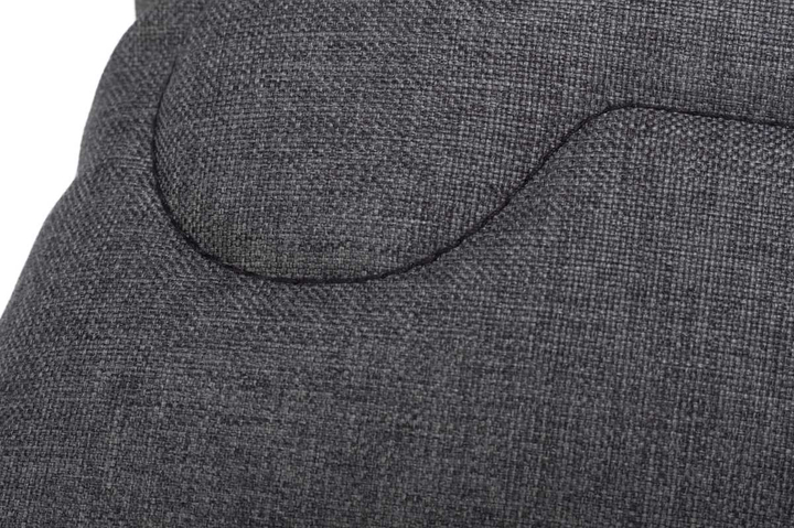 Poduszka dla psa EcoHomeGarden ciemna szara piesek z kością kodura 30x30