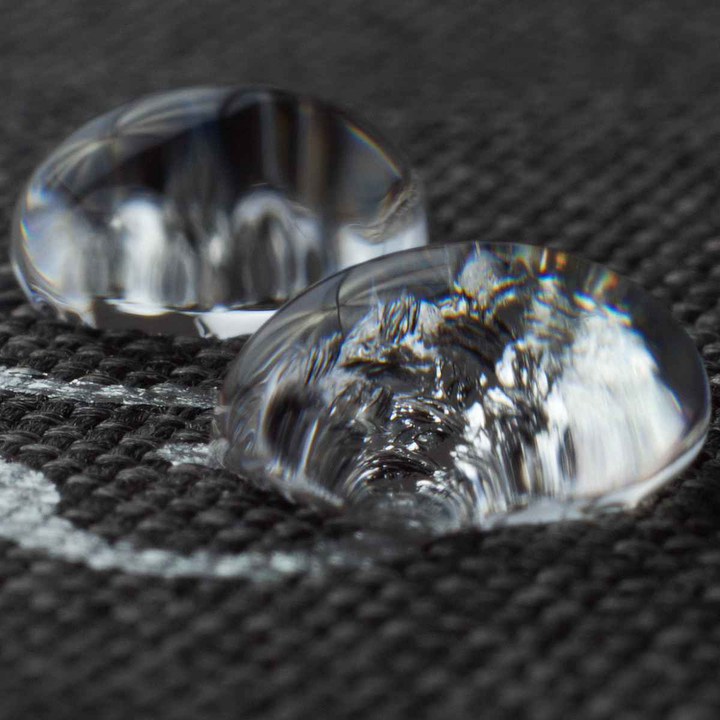 Legowisko materac dla psa Welsti ciemny szary srebrne kości i łapki M 70x50 wigofil