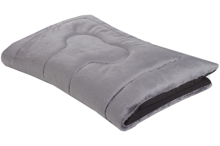 Legowisko poducha dla psa Welsti szara futerko kość L 100x70 wigofil