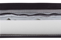 Legowisko materac dla psa Welsti ciemny szary srebrne kości i łapki XL 130x90 wigofil