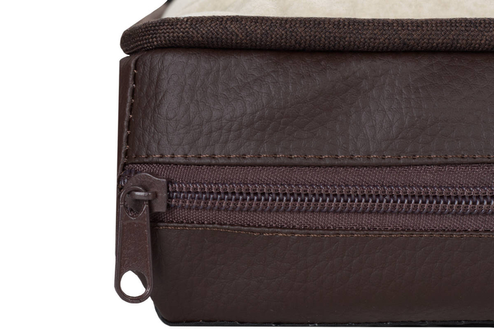 Legowisko materac dla psa Welsti ciemny szary srebrne kości i łapki L 100x70 antypoślizgowy